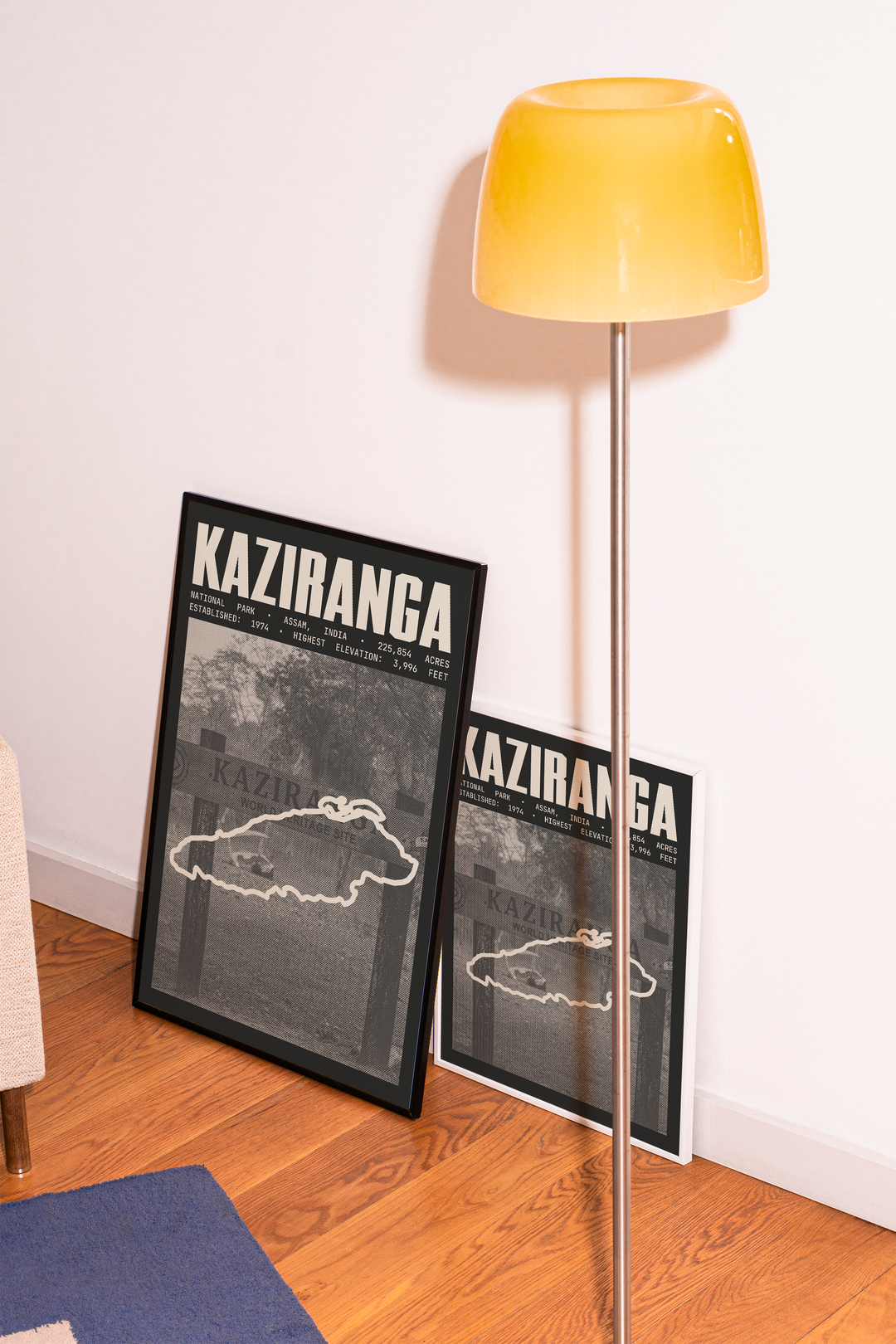 Kaziranga National Park Poster