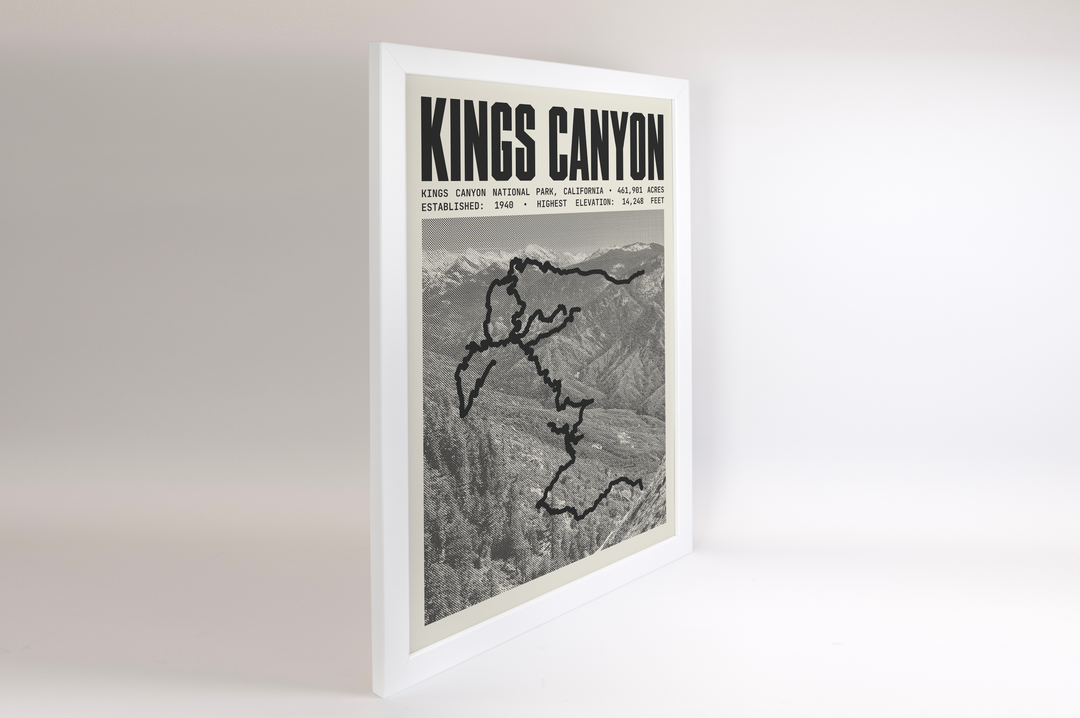Kings Canyon National Park Poster