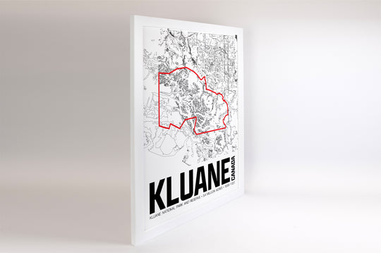 Kluane National Park and Reserve – Perimeter Map Print
