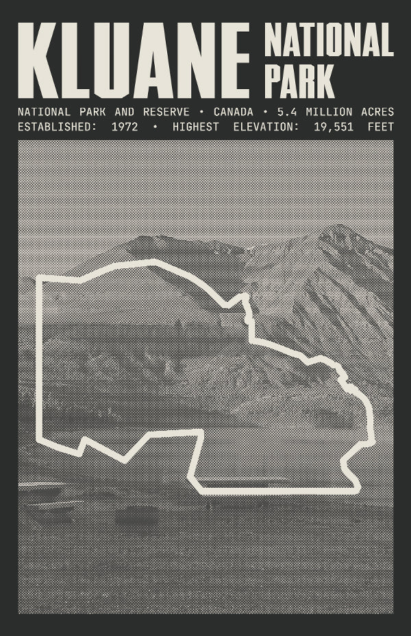 Kluane National Park and Reserve Poster