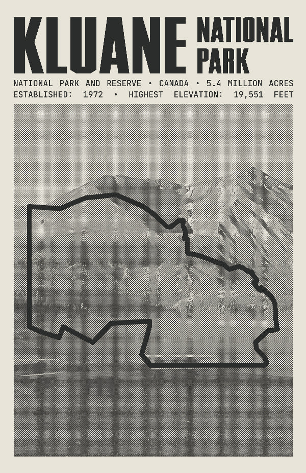 Kluane National Park and Reserve Poster