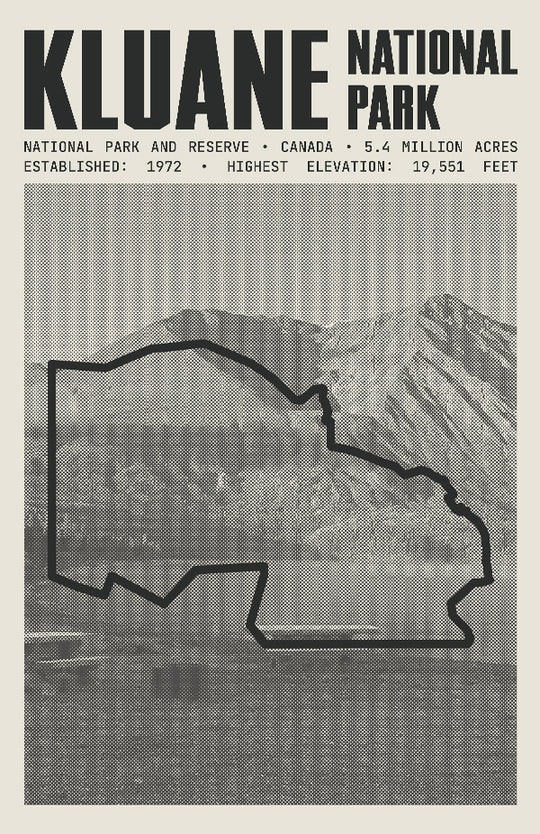 Kluane National Park and Reserve Poster