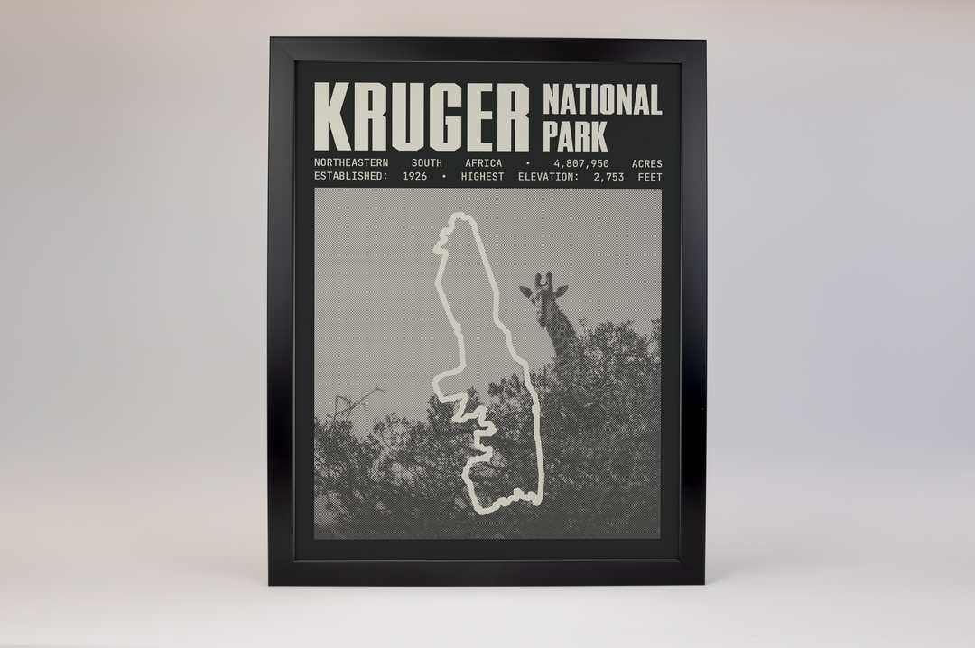 Kruger National Park Poster