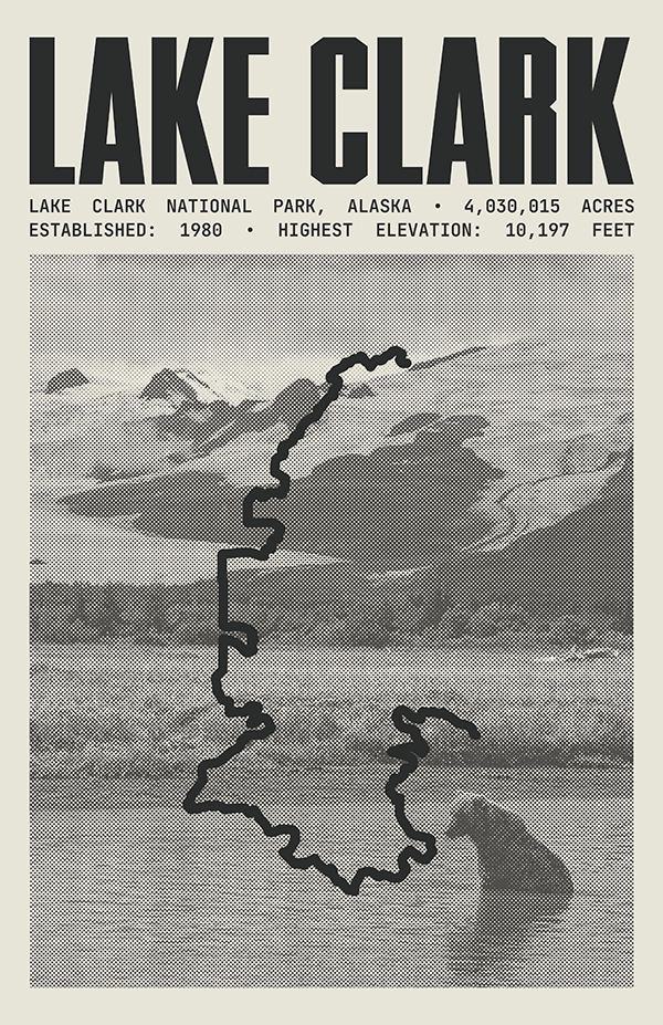Lake Clark National Park Poster