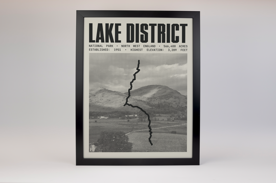 Lake District National Park Poster