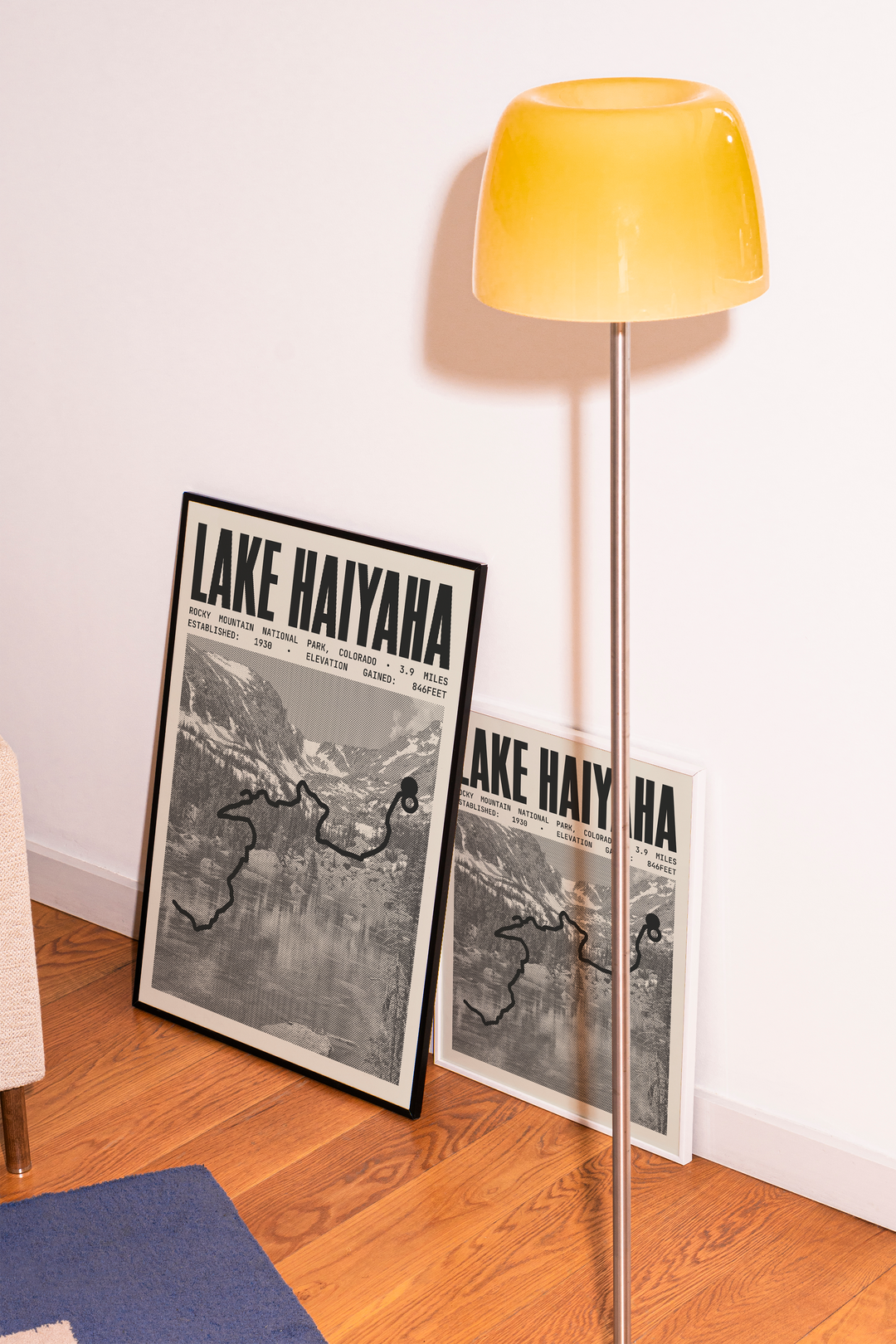 Lake Haiyaha Poster | Rocky Mountain National Park Prints