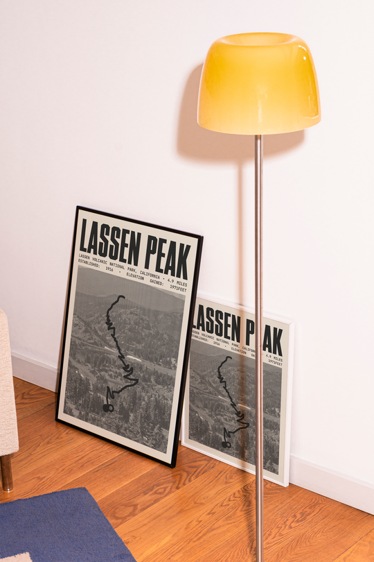 Lassen Peak Poster | Lassen Volcanic National Park Prints