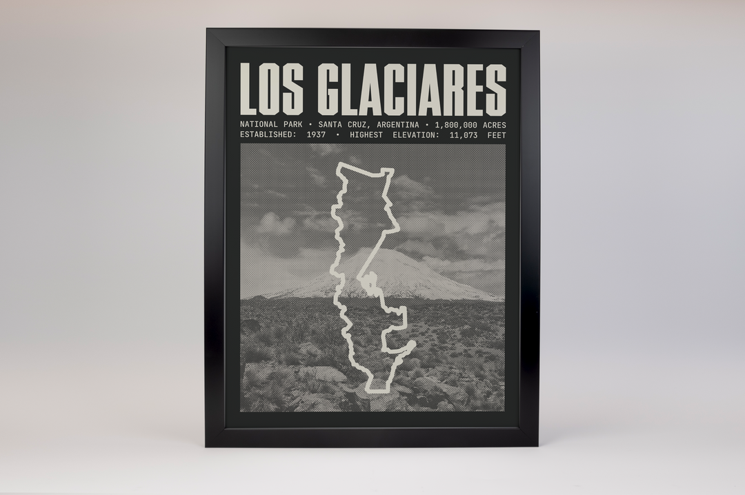Los Glaciares National Park Poster