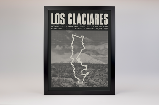 Los Glaciares National Park Poster
