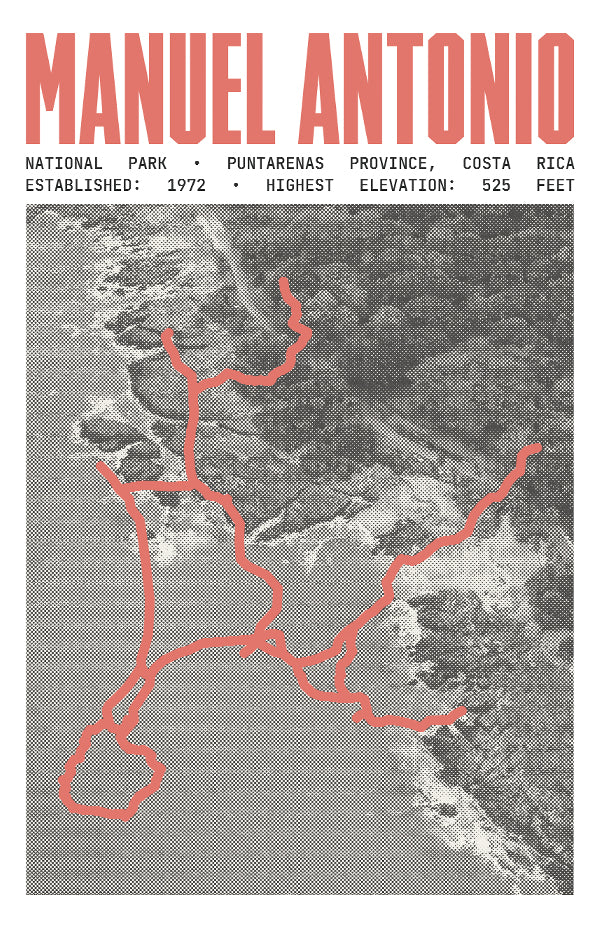 Manuel Antonio National Park Poster