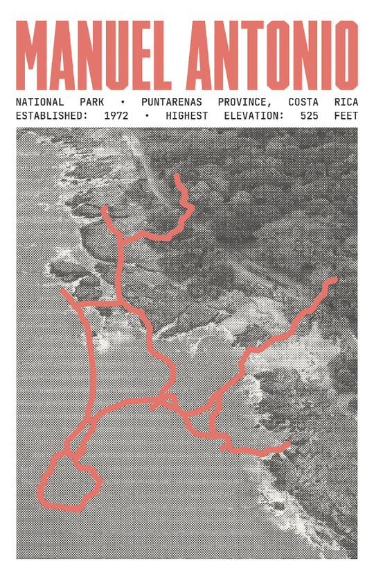 Manuel Antonio National Park Poster