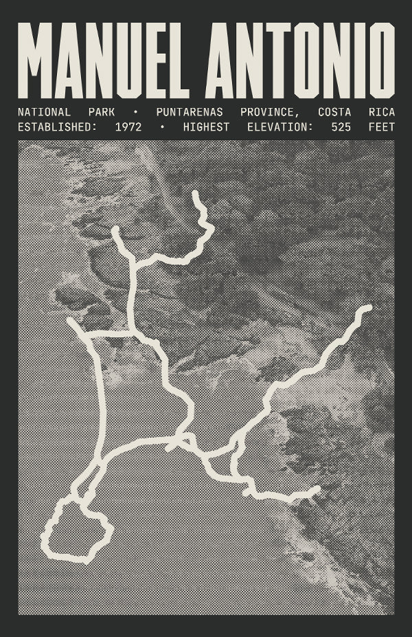 Manuel Antonio National Park Poster