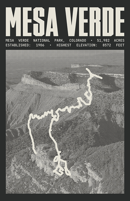 Mesa Verde National Park Poster