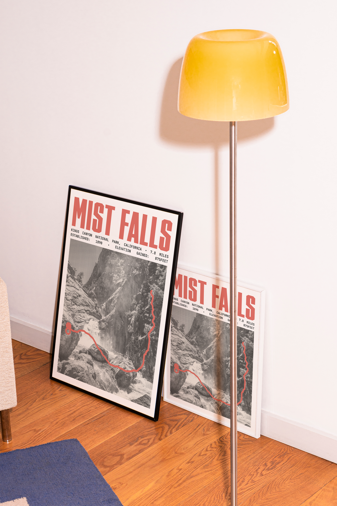 Mist Falls Poster | Kings Canyon National Park Prints