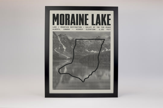Moraine Lake Poster