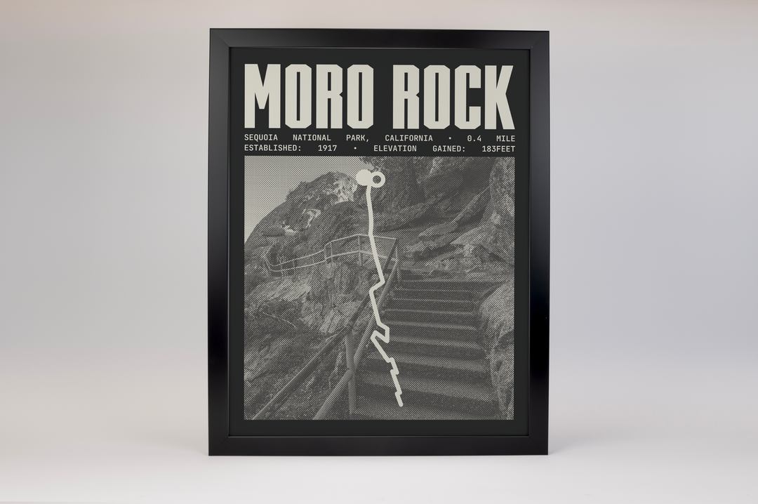 Moro Rock Poster | Sequoia National Park Prints