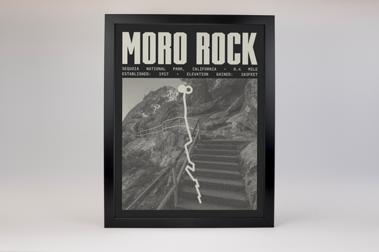Moro Rock Poster | Sequoia National Park Prints