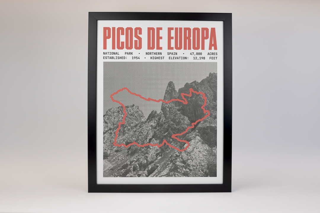 Picos de Europa National Park Poster