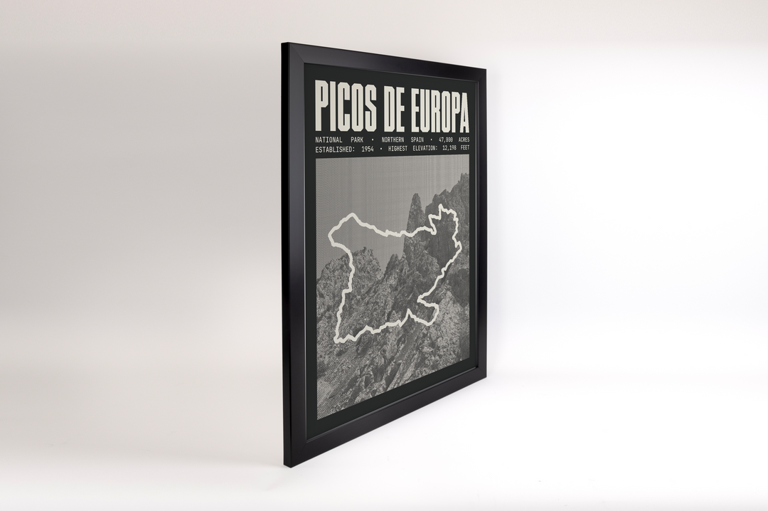 Picos de Europa National Park Poster