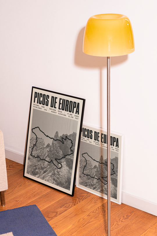 Picos de Europa National Park Poster