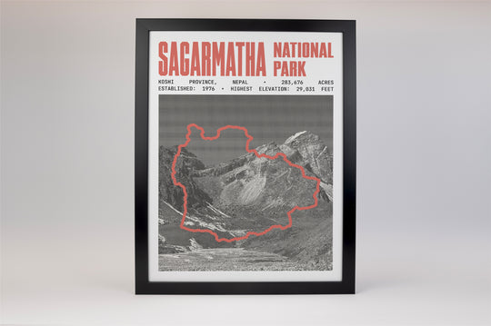 Sagarmatha National Park Poster