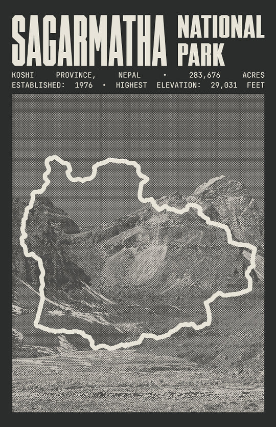 Sagarmatha National Park Poster