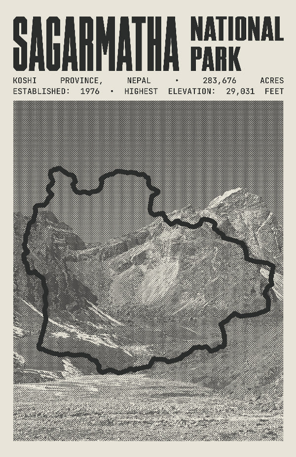 Sagarmatha National Park Poster