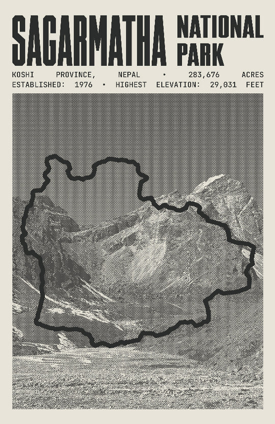 Sagarmatha National Park Poster