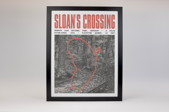 Sloan's Crossing Pond Trail Poster | Mammoth Cave National Park Prints