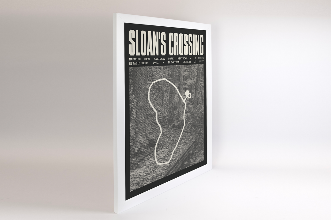 Sloan's Crossing Pond Trail Poster | Mammoth Cave National Park Prints