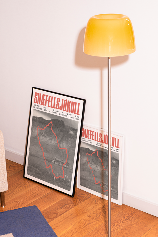 Snæfellsjökull National Park Poster