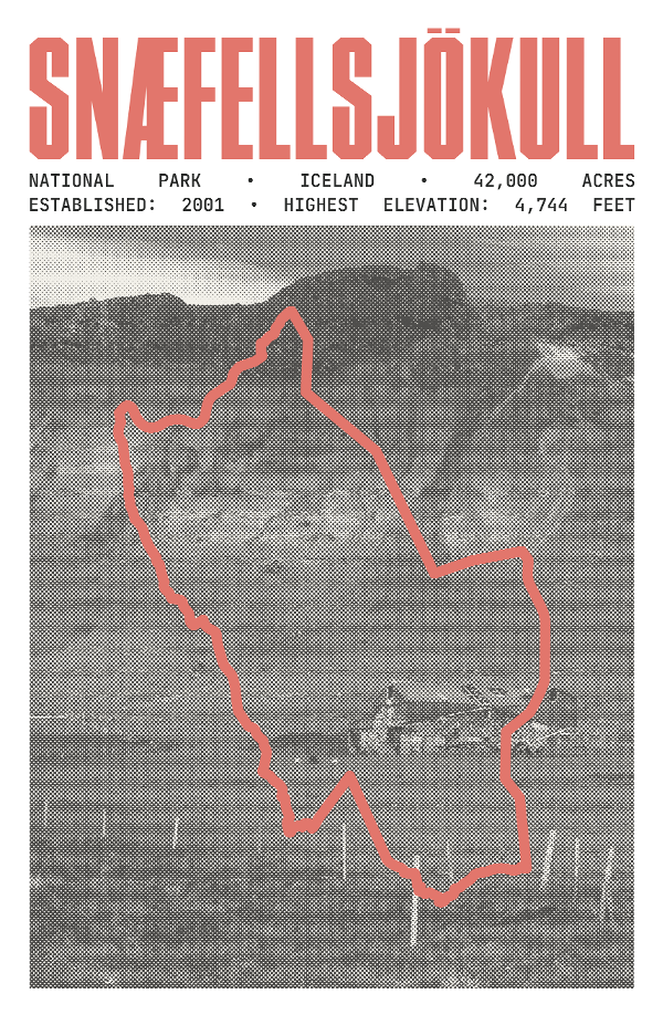 Snæfellsjökull National Park Poster