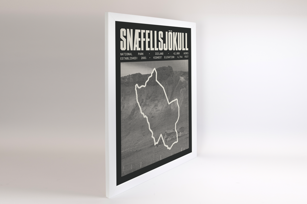 Snæfellsjökull National Park Poster