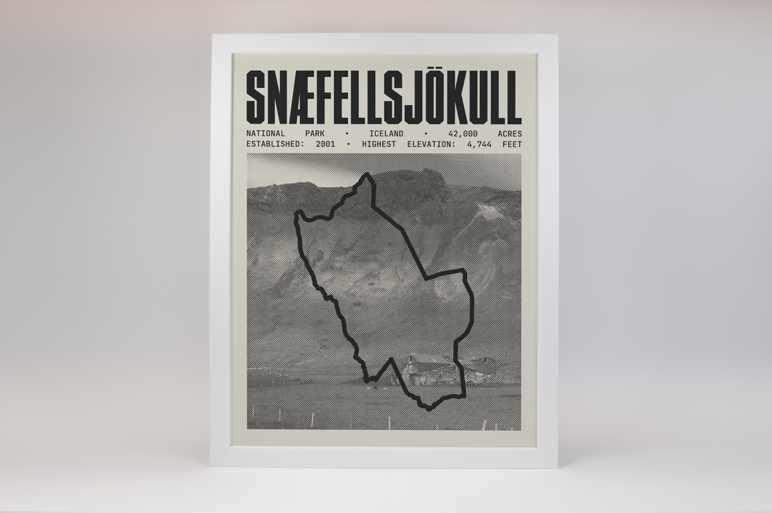 Snæfellsjökull National Park Poster
