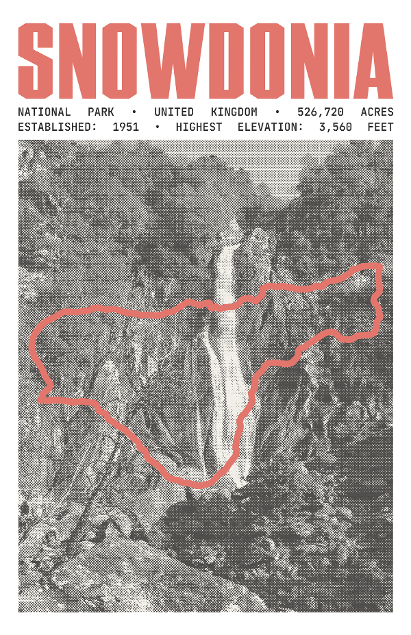 Snowdonia National Park Poster