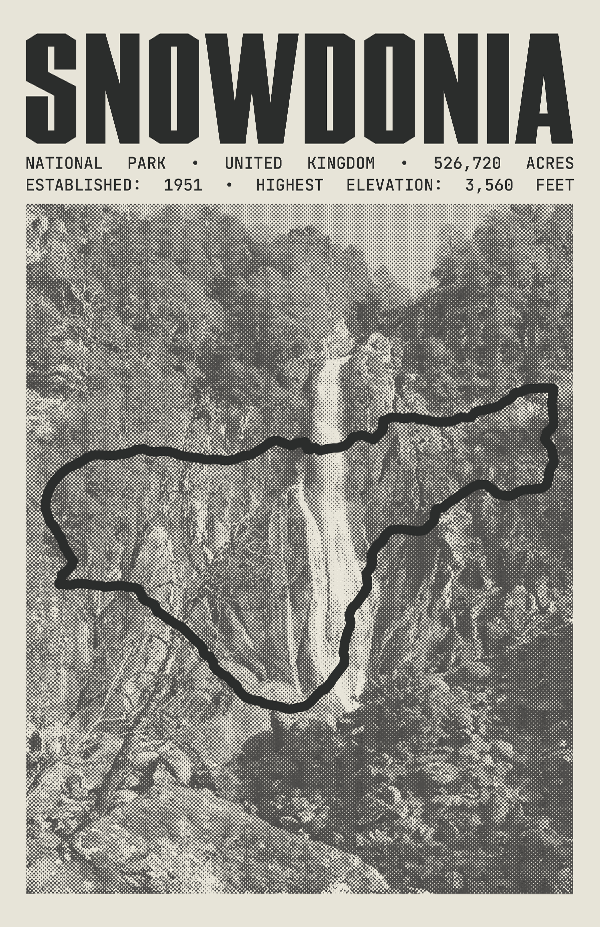 Snowdonia National Park Poster