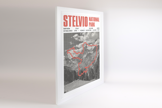 Stelvio National Park Poster