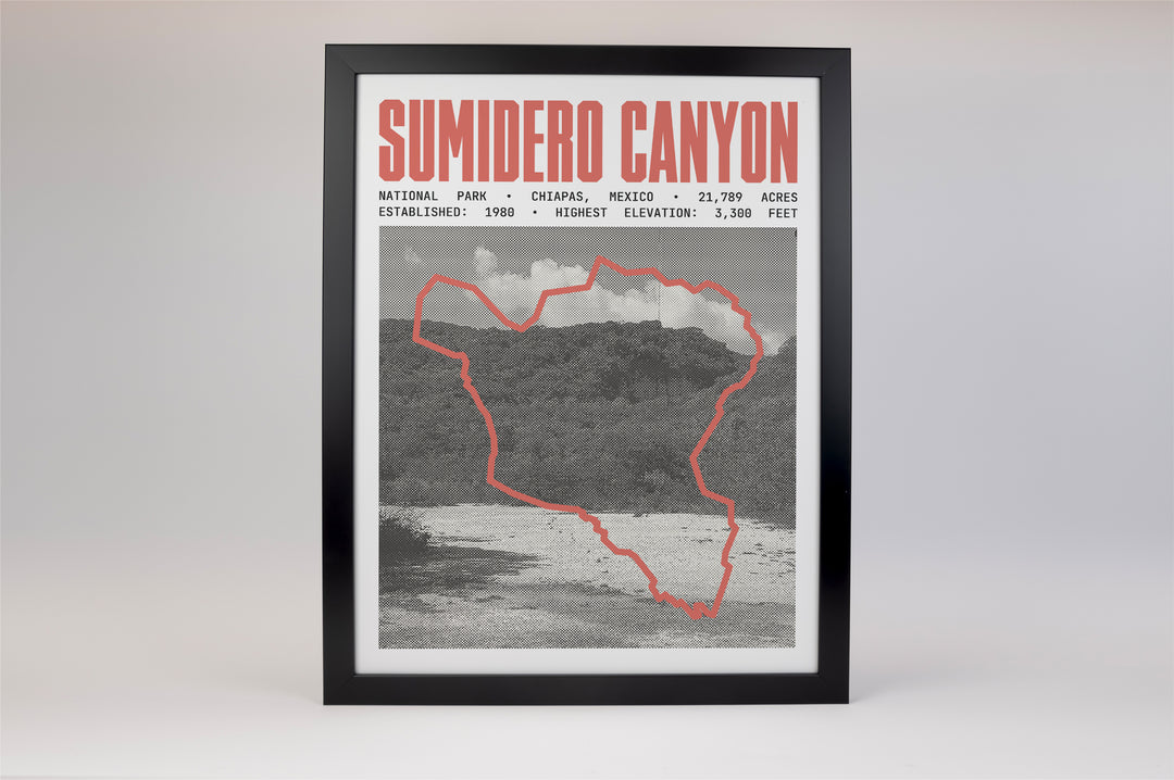Sumidero Canyon National Park Poster