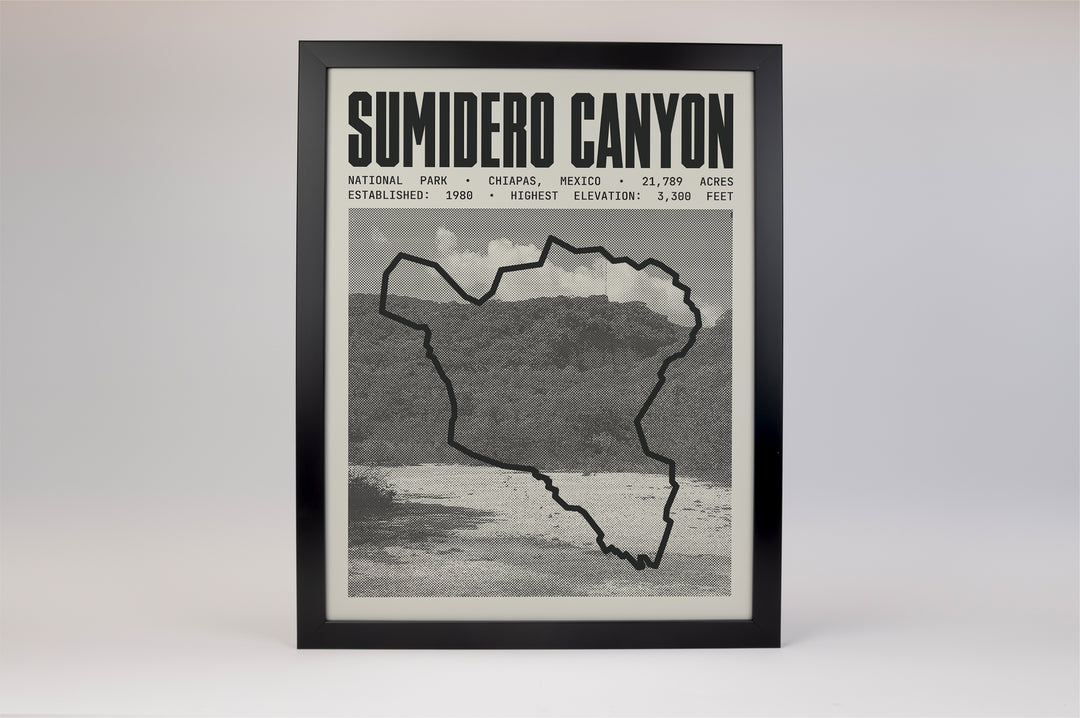 Sumidero Canyon National Park Poster