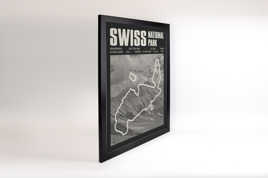 Swiss National Park Poster