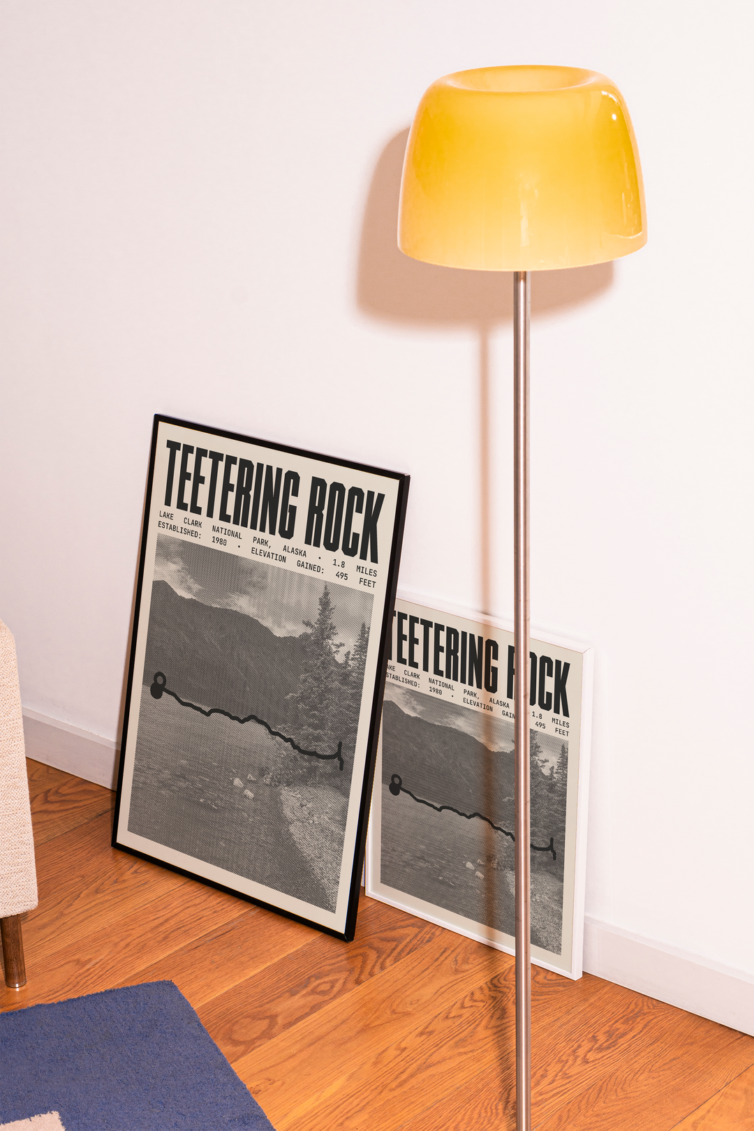 Teetering Rock Poster | Lake Clark National Park Prints