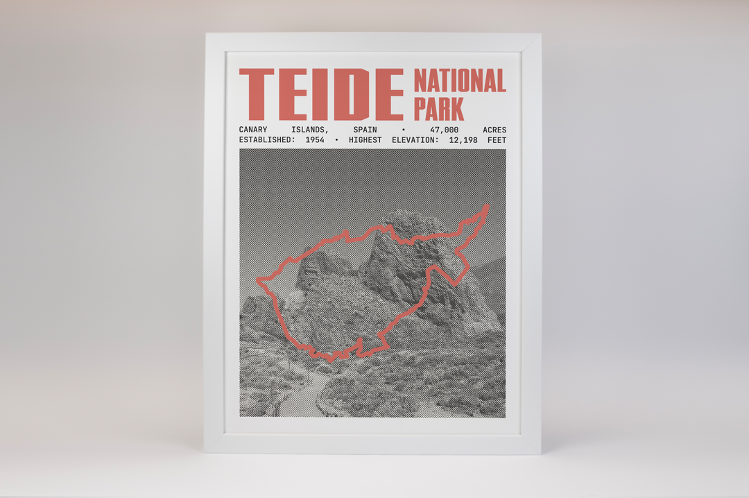 Teide National Park Poster