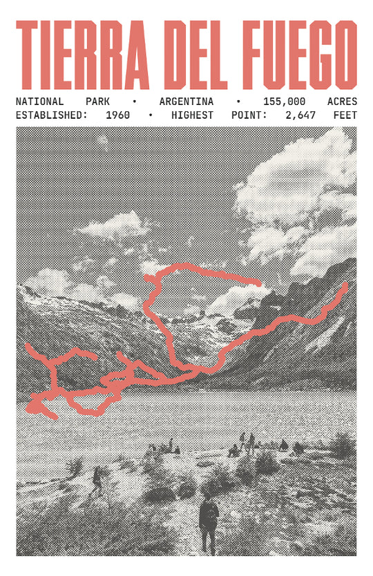 Tierra del Fuego National Park Poster