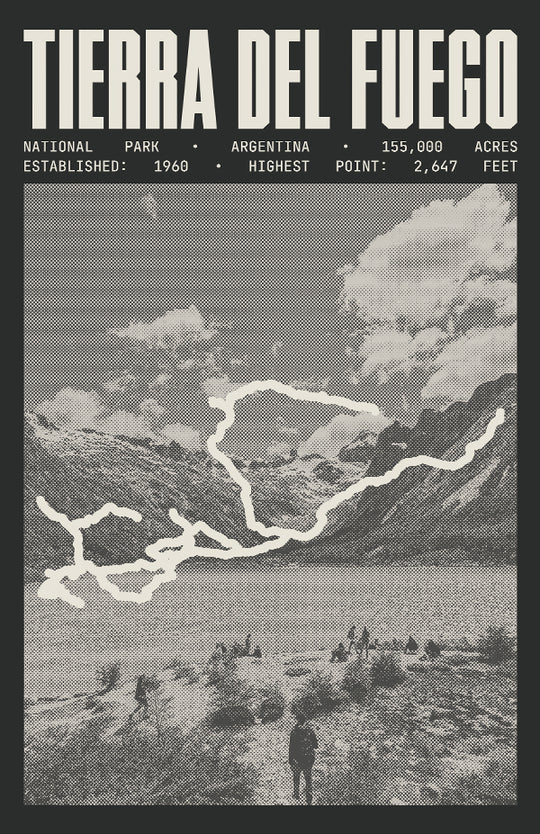 Tierra del Fuego National Park Poster