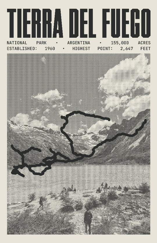 Tierra del Fuego National Park Poster