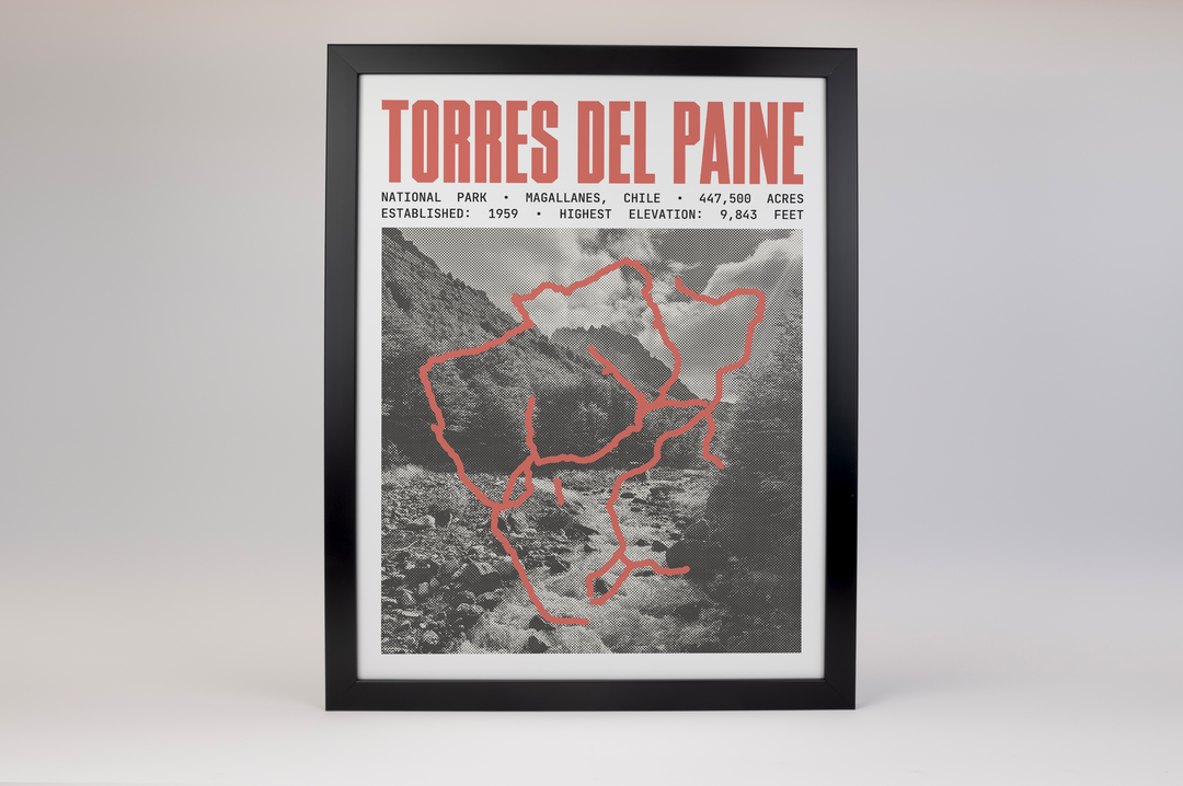 Torres del Paine National Park Poster