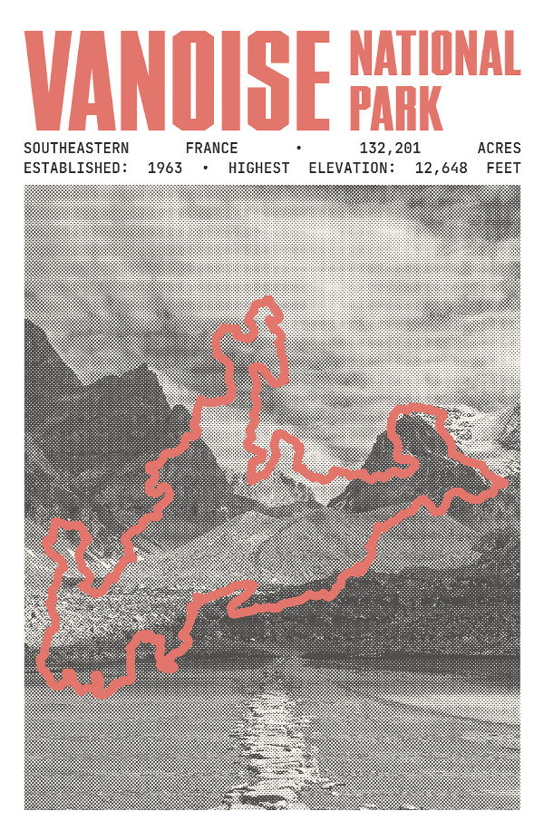 Vanoise National Park Poster