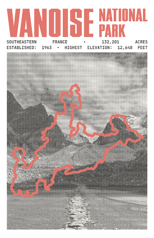 Vanoise National Park Poster