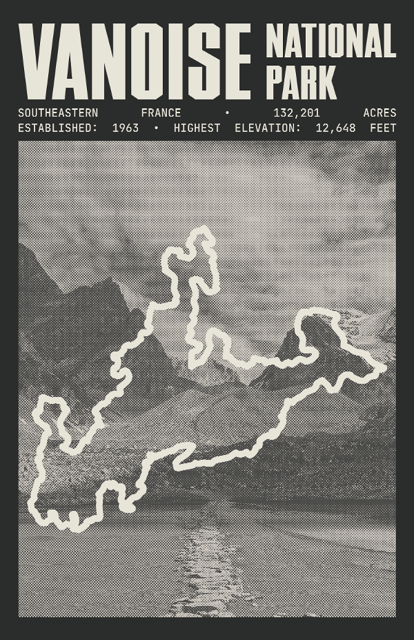 Vanoise National Park Poster