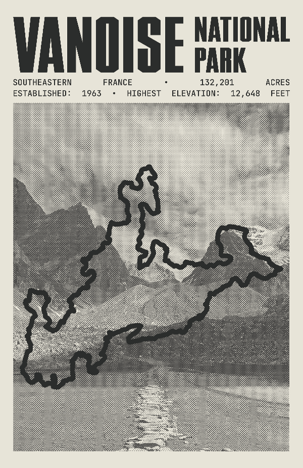 Vanoise National Park Poster